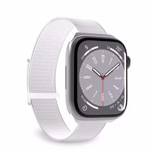 Puro Sport Nylon Strap jaoks Apple Watch 38 / 40 / 41 mm - Valge