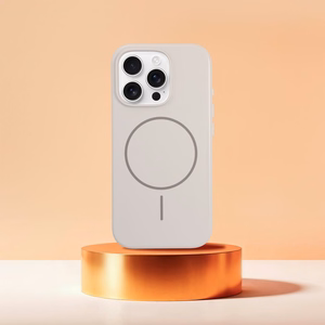 Ümbris jaoks iPhone 17 PRO Läikiv Mag Kate compatible koos MagSafe valge