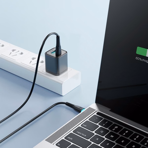 Joyroom Starry Series SA32-CC3 USB-C / USB-C kaabel 60W 1m - must