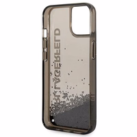 Karl Lagerfeld KLHCP14SLCKVK iPhone 14 6.1 "must / must hardcase Liquid Glitter Elong