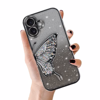 Tel Protect Butterfly Water Ümbris jaoks Iphone 17 silver