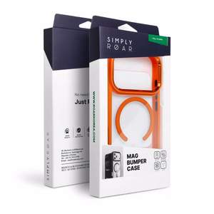 ROAR чехол MAG BUMPER, совместимый с MagSafe, IPHONE 16, оранжевый