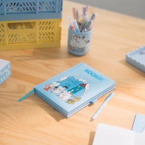 Moomins A5 märkmik pliiatsiga