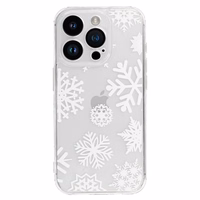 TEL PROTECT Christmas Clear Ümbris jaoks Iphone 15 Pro Design 4