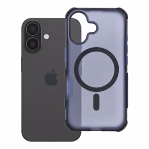 Чехол для iPhone 16 Forcell F-Protect BumperX Premium совместимый с MagSafe темно-синий