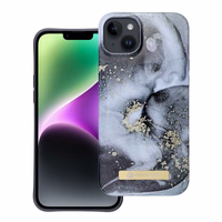 Ümbris jaoks iPhone 14 PLUS Forcell F-Protect Mirage compatible with Magsafe marble mist