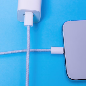 Maxlife MXUC-06 kaabel USB-C - USB-C 1,0 m 20W sinine nailon