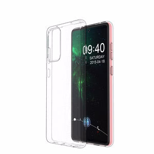 Geel kate Ultra Clear 0.5mm Samsung Galaxy A73 läbipaistev ümbris