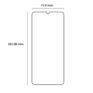Tempered glass 2,5D for Samsung Galaxy A06 4G / 5G