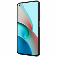 Nillkin Super Frosted Shield tugevdatud kate Xiaomi Redmi Note 9T 5G musta värvi jaoks