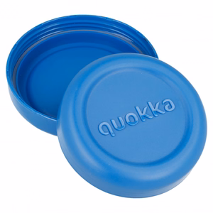 Quokka Bubble Food Jar 770 ml toidunõu, siniste pojengide muster