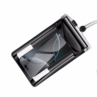 Waterproof Ümbris jaoks mobile phone Hoco BAG32 must