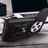 Tech-Protect CamShield Pro Ümbris jaoks Xiaomi Redmi 14C / Poco C75 - must