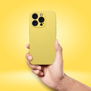 Ümbris Silikoon 2mm jaoks IPHONE 17 lemon