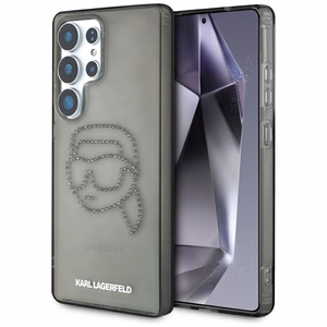 Ümbris Karl Lagerfeld Rhinestones Karl Head Logo Samsung Galaxy S25 Ultra must