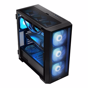MODECOM HORIZON ARGB Flow MIDI USB 3.0 X 2 TYPE-C arvutikorpus