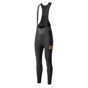 Rockbros YDCK012-1 Long Fleece Bib Tights with Pad Size S - Black