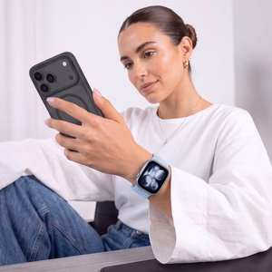 Tech-Protect Nylonmag Strap for Apple Watch 4 / 5 / 6 / 7 / 8 / 9 / SE (38 / 40 / 41 mm) - Blue