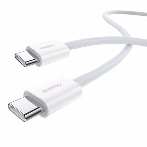 Baseus Superior Series 2 Fast Charging Data Cable Type-C to Type-C 30W 1m Moon valge