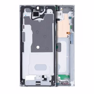 Keskmise raami korpus jaoks Samsung N985 Note 20 Ultra (Mystic White)