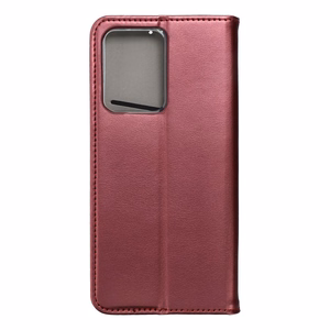 SMART MAGNETO Book Ümbris jaoks XIAOMI Redmi Note 12 Pro 5G burgundy
