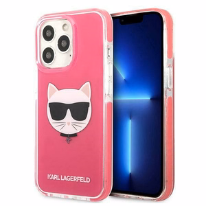 KARL LAGERFELD KLHCP13LTPECPI IPHONE 13 PRO / 13 6.1 "ÜMBRIS FUCHSIA / FUSCHIA CHOUPETTE HEAD