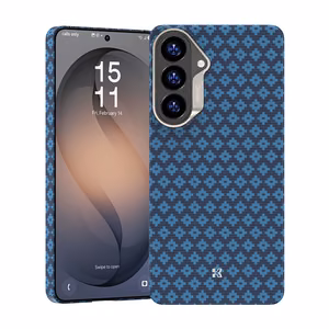 Benks Magnetic Armor Air Armor Grid Kevlar Ümbris Metal Frame 600D (A049) for Samsung Galaxy S26 Plus sinine