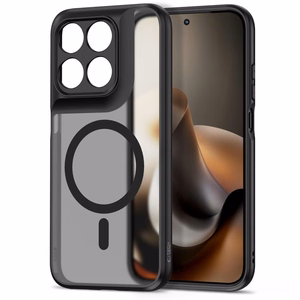 Tech-Protect Magmat MagSafe ümbris Motorola Moto G67 / G77 jaoks - matt must
