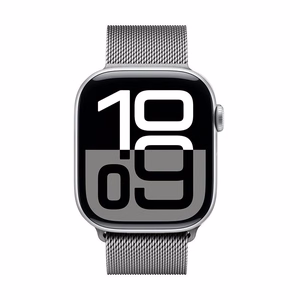 Crong Milano Steel roostevabast terasest rihm Apple Watch 38 / 40 / 41 / 42 mm kellale, hõbedane