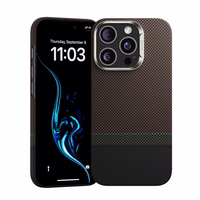 Benks Magnetic Armor Air Prestige Kevlar 600D Ümbris (G065) jaoks Iphone 16 Pro