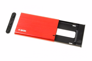 iBox HD-05 HDD/SSD ümbris punane 2,5"