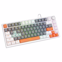 Savio ASTRAL valge JADE 3 COLOURS keyboard Gaming USB QWERTY US International