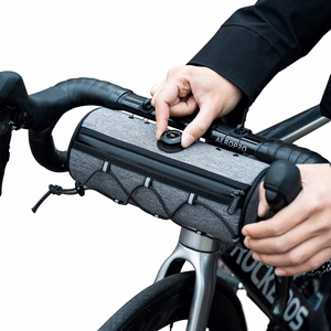 Rockbros TL002 ROAD TO SKY 1.5L veekindel jalgratta juhtraua kott - hall
