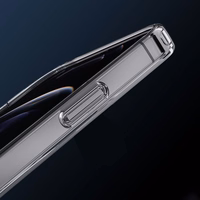 CLEAR MAG ÜMBRIS compatible with MagSafe jaoks IPHONE 12 Pro läbipaistev