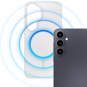 Samsung Galaxy S26 – 3mk Smoke MagCase valge telefoniümbris