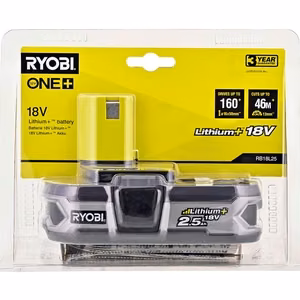 Ryobi RB18L25 aku 18 V 2,5 Ah Lithium+ One+