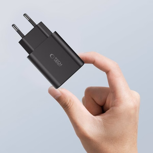 Tech-Protect NC30W laadija 2x USB-C PD 30W / USB-A QC 3.0 - must