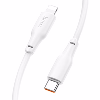USB kaabel Hoco X93 60W USB-C to USB-C 1.0m valge