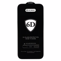 Tel Protect Full Glue 6D Karastatud klaas jaoks XIAOMI REDMI NOTE 10 PRO/NOTE 10 PRO MAX must