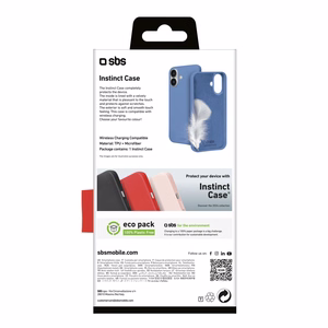 SBS Instinct ümbris iPhone 16 Plus jaoks sinine