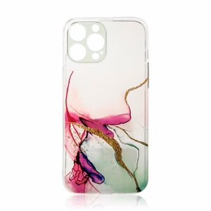 Marmorist ümbris iPhone 12 Pro Max'ile Gel Cover Mint Marble (marmor)