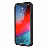 Guess GUHCP12LLSVSBK iPhone 12 Pro Max 6.7" must/must kõvakott Script Vintage