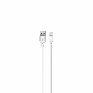 XO kaabel NB103 USB - Lightning 1,0 m 2,1A, valge