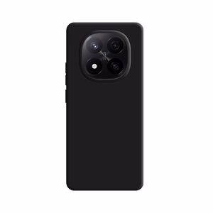 3mk Silicone Ümbris jaoks Xiaomi Redmi Note 14 Pro+ - must