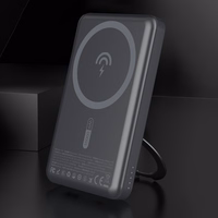 Dudao K28S 20W PD 5000mAh Powerbank koos MagSafe ja alusega - hall