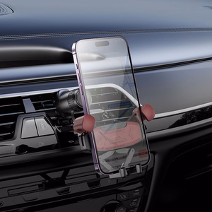 Gravity car phone holder Hoco air vent H66 black