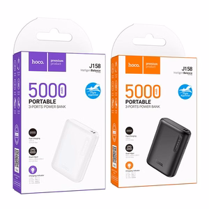 Powerbank Hoco 5000 mAh 2A J158 must