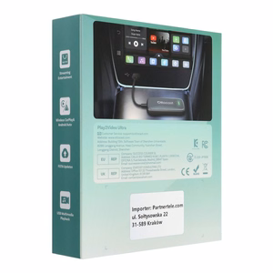 Juhtmevaba CarPlay/Android Auto Adapter Ottocast Play2Video Ultra must