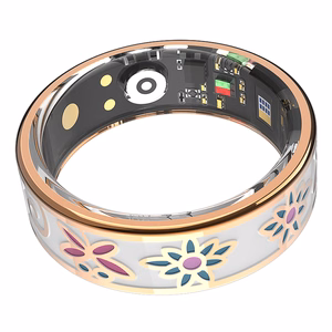 Forever Smartring Botanical SR-101 roosa kuld suurus 8