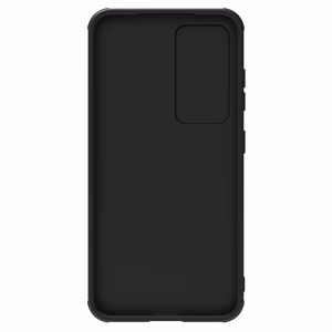 Чехол Nillkin Textured S для Samsung Galaxy S23+ бронированный с защитой камеры чёрный